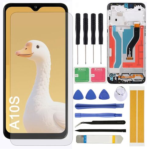 استبدال شاشة LCD لهاتف Samsung Galaxy A10s A107 2019 SM-A107F SM-A107M A107F/DS A107M/DS 6.2 بوصة شاشة LCD تعمل باللمس محول رقمي مع مجموعة أدوات إصلاح in Kuwait