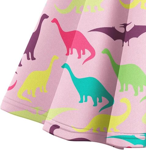 LQSZ Unicorn Dress Girls Kids Summer Sleeveless Sundress Birthday Outfit Twirly School Party Clothes 3-12 Years in Saudi Arabia