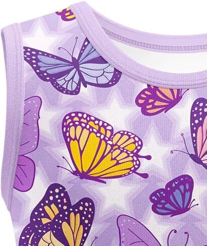 LQSZ Unicorn Dress Girls Kids Summer Sleeveless Sundress Birthday Outfit Twirly School Party Clothes 3-12 Years in Kuwait