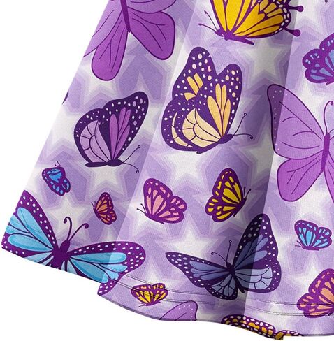 LQSZ Unicorn Dress Girls Kids Summer Sleeveless Sundress Birthday Outfit Twirly School Party Clothes 3-12 Years in Kuwait