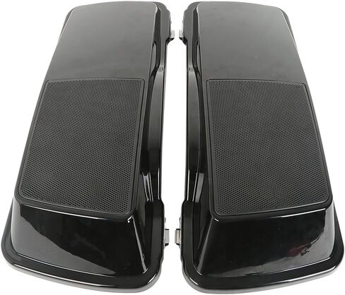 XMT-MOTO Hard Saddlebag Lids W/Dual 6"x9" Speakers fits for Harley Davidson Touring 1994-2013 Road King FLHR Road Glide FLTRX Street Glide FLHX Electra Glide FLHT in Saudi Arabia