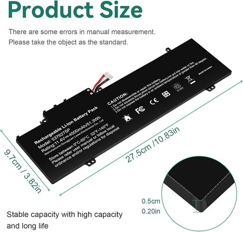 Futurebatt JKVC5 Laptop Battery for Dell Inspiron 1464 1464D 1564 1564R 1764 312-1021 312-1022 451-11467 Compatible 0X0WDM UM6 X0WDM 0FH4HR P07E P08F 5YRYV 9JJGJ K456N NKDWV TRJDK CW435 in Saudi Arabia