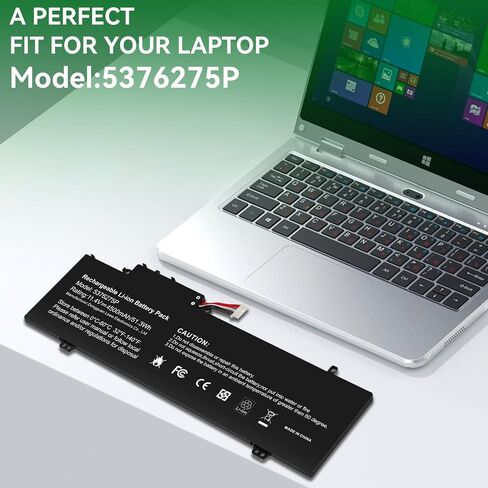 Futurebatt JKVC5 Laptop Battery for Dell Inspiron 1464 1464D 1564 1564R 1764 312-1021 312-1022 451-11467 Compatible 0X0WDM UM6 X0WDM 0FH4HR P07E P08F 5YRYV 9JJGJ K456N NKDWV TRJDK CW435 in Saudi Arabia