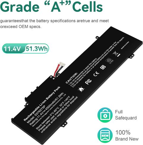 Futurebatt JKVC5 Laptop Battery for Dell Inspiron 1464 1464D 1564 1564R 1764 312-1021 312-1022 451-11467 Compatible 0X0WDM UM6 X0WDM 0FH4HR P07E P08F 5YRYV 9JJGJ K456N NKDWV TRJDK CW435 in Saudi Arabia