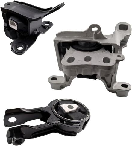 3pcs محرك المحرك و Trans Mount Set ملاءمة لـ Mazda 2 L4-1.5L 2018 / Scion IA L4-1.5L 2016 / Yaris IA L4-1.5L 2017 2018 مع Trans Mount for A42066 A4456 A4460 ، D10G39070A ، 12371-WB001،12305-WB002 in Kuwait