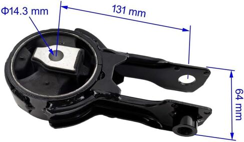 3pcs محرك المحرك و Trans Mount Set ملاءمة لـ Mazda 2 L4-1.5L 2018 / Scion IA L4-1.5L 2016 / Yaris IA L4-1.5L 2017 2018 مع Trans Mount for A42066 A4456 A4460 ، D10G39070A ، 12371-WB001،12305-WB002 in Kuwait