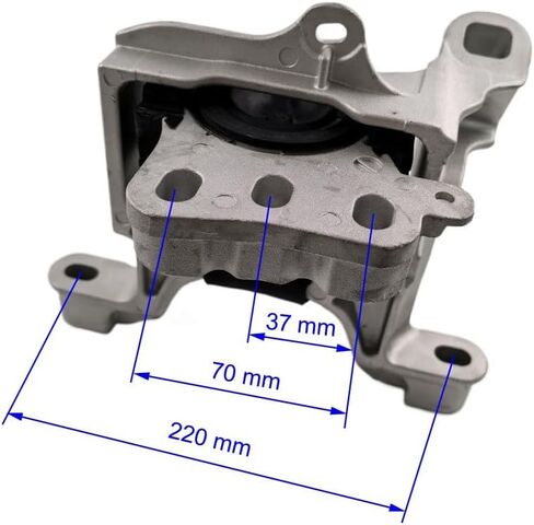 3pcs محرك المحرك و Trans Mount Set ملاءمة لـ Mazda 2 L4-1.5L 2018 / Scion IA L4-1.5L 2016 / Yaris IA L4-1.5L 2017 2018 مع Trans Mount for A42066 A4456 A4460 ، D10G39070A ، 12371-WB001،12305-WB002 in Kuwait