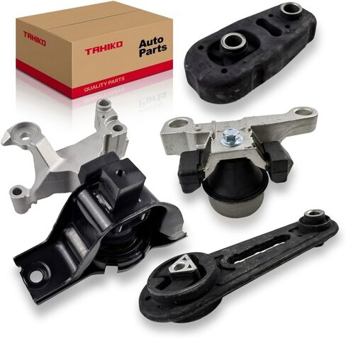 Engine Mount Set of 4 Compatible with Nissan Sentra 2.0L 2007 2008 2009 2010 2011 Automatic CVT Replace A4348HY A4345 A4318 A4346 Front Rear in Saudi Arabia