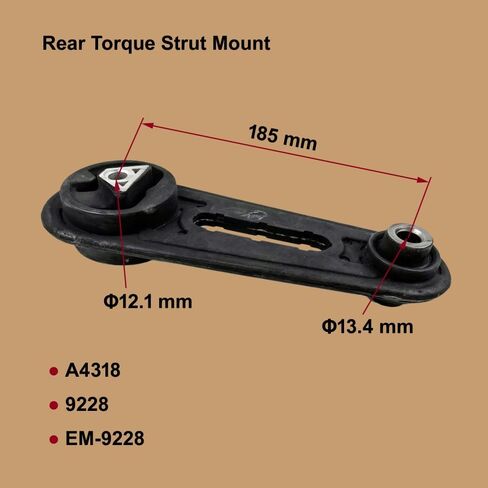 Engine Mount Set of 4 Compatible with Nissan Sentra 2.0L 2007 2008 2009 2010 2011 Automatic CVT Replace A4348HY A4345 A4318 A4346 Front Rear in Saudi Arabia