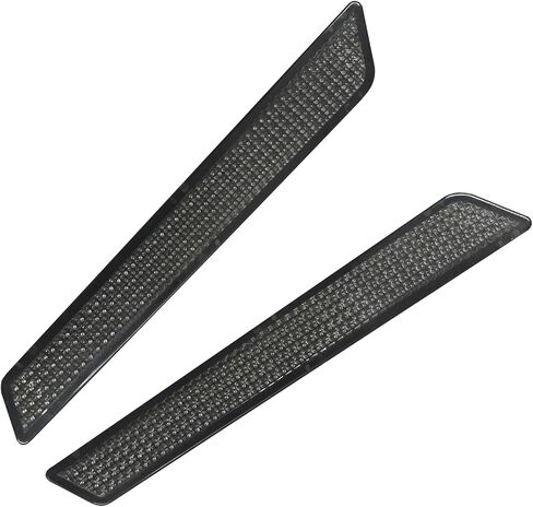 Saddlebag Reflector Inserts Motorcycle Latch Cover Reflectors Fit for Harley Touring 2014-2024 (Color:Smoke) in Saudi Arabia