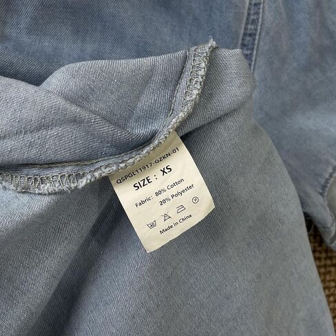 utcoco Denim Dress for Women 2025 Casual Tulle Short Sleeve Button Jean Midi Dress with Pockets in Saudi Arabia