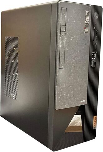 Lenovo ThinkCentre Neo 50T Gen4 Tower, Intel i9-12900K, 64GB Ram, 2TB NVMe SSD, DisplayPort, HDMI, VGA, DVDRW, USB C, SD Card Reader, Wi-Fi, BT, Windows 11 Pro, Black Desktop in Kuwait