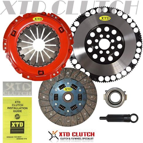 XTD STAGE 3 RACING CLUTCH KIT + 11LBS FLYWHEEL compatible with 2002-2012 TOYOTA Camry Corolla Matrix Solara RAV-4 2.4L 3.0L 3.5L in Saudi Arabia