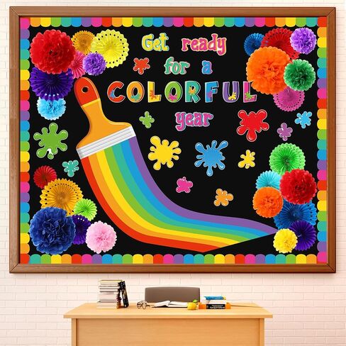 Qilery Fall in Love with Learning Bulletin Board Set Autumn Maple Leaves Pumpkin Cutouts Fall Theme Classroom Decorations for Thanksgiving School Home Chalkboard Wall Decor Supplies in Saudi Arabia
