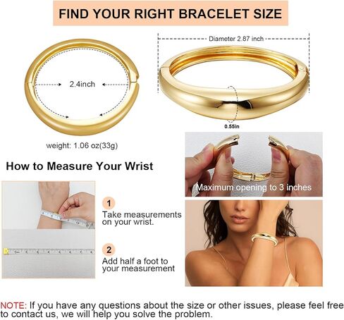 KOLODOGO Chunky Cuff Bangle Bracelets for Women Irregular Hinged Arm Cuff Open Hammered Wide Bracelet as Jewelry Gift in Saudi Arabia