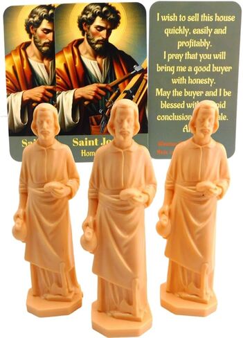 تمثال Westmon Works St Joseph لبيع حزمة الحزمة السائبة مع بطاقات صلاة تماثيل Saint in Saudi Arabia