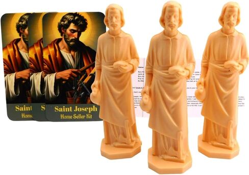 تمثال Westmon Works St Joseph لبيع حزمة الحزمة السائبة مع بطاقات صلاة تماثيل Saint in Saudi Arabia