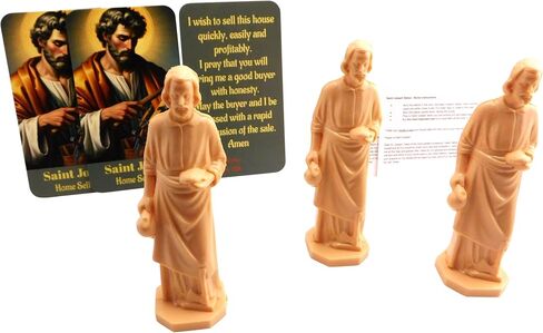 تمثال Westmon Works St Joseph لبيع حزمة الحزمة السائبة مع بطاقات صلاة تماثيل Saint in Saudi Arabia