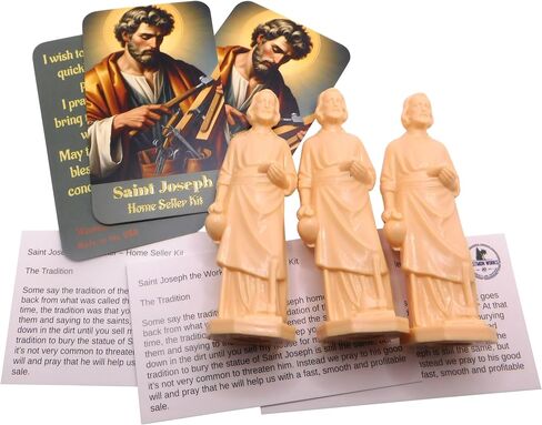 تمثال Westmon Works St Joseph لبيع حزمة الحزمة السائبة مع بطاقات صلاة تماثيل Saint in Saudi Arabia
