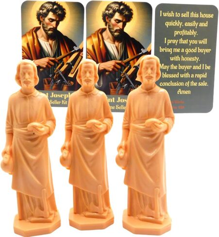 تمثال Westmon Works St Joseph لبيع حزمة الحزمة السائبة مع بطاقات صلاة تماثيل Saint in Saudi Arabia