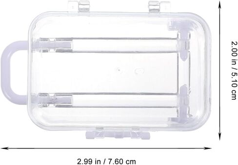 Beaupretty 12pcs mini fistcase boxes plastic candy box box small travel case cascase refces for wedder in Saudi Arabia