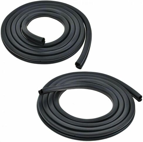 Door & Window Run Channel Seals Weatherstrip Set Kit لـ Ramcharger 1974-1977 D/W Truck in Kuwait