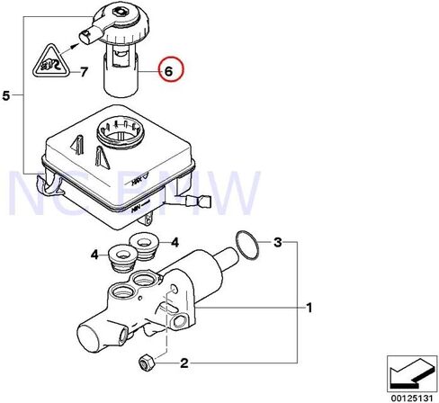BMW Genuine Cap With Warning Switch in Saudi Arabia