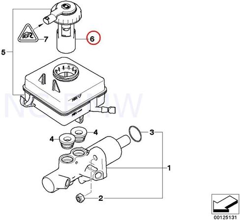 BMW Genuine Cap With Warning Switch in Saudi Arabia