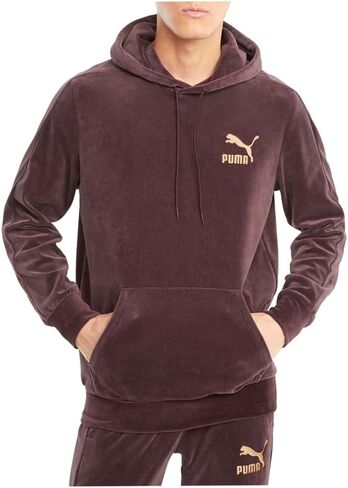 PUMA Men's Iconic T7 Velour Hoodie in Saudi Arabia