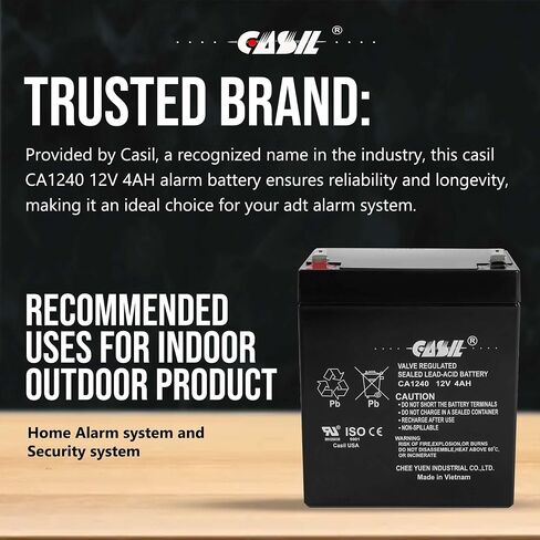 بطارية بديلة Casil 12V 3.3Ah متوافقة مع بطارية EXP1233 ML3-12، 12 فولت 3 AH SLA AGM in Saudi Arabia