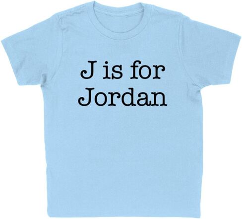 J is for Jordan Kids T-Shirt Youth in Saudi Arabia