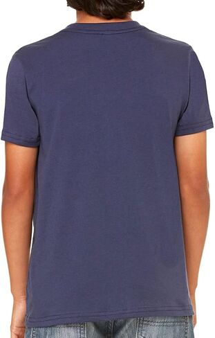 الذهاب إلى قميص الأطفال في المدارس-تي شيرت-قميص ألعاب-نينجا صورة ظلية V-Neck Tee in Saudi Arabia