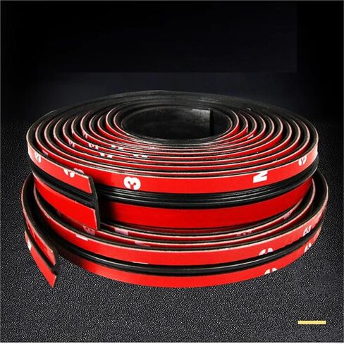 Auto Rubber Seal Strips Window Edge Rubber Car Window Edge Windshield Roof Rubber Sealing Strip Noise Insulation Stripping(19mmx8m) in Saudi Arabia