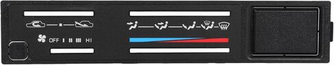 SCITOO A/C Heater Climate Control Module Panel Replace 55519-89143, fitment 1984-1988 for Toyota 4Runner DLX 2.4L;1984-1988 for Toyota 4Runner SR5 2.4L;1988 for Toyota 4Runner SR5 3.0L in Saudi Arabia
