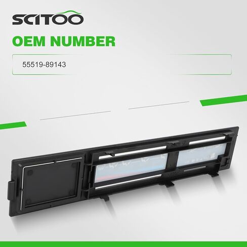 SCITOO A/C Heater Climate Control Module Panel Replace 55519-89143, fitment 1984-1988 for Toyota 4Runner DLX 2.4L;1984-1988 for Toyota 4Runner SR5 2.4L;1988 for Toyota 4Runner SR5 3.0L in Saudi Arabia