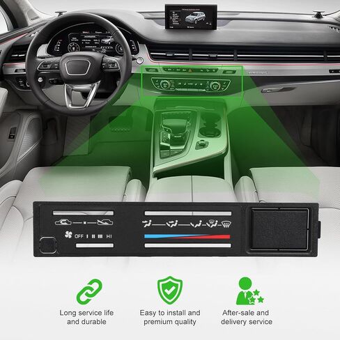 SCITOO A/C Heater Climate Control Module Panel Replace 55519-89143, fitment 1984-1988 for Toyota 4Runner DLX 2.4L;1984-1988 for Toyota 4Runner SR5 2.4L;1988 for Toyota 4Runner SR5 3.0L in Saudi Arabia