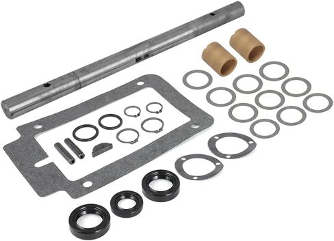 for Troy Bilt Horse Tillers Wheel Axle Rebuild Kit 1" Key Shaft Seals & Gaskets,Bushings Complete GW-1878 in Saudi Arabia
