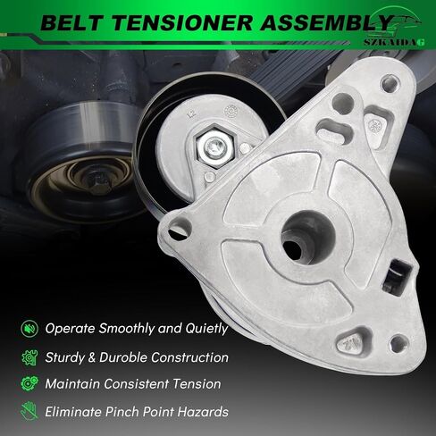 38278 Belt Tensioner Assembly with Pulley for:-Honda Civic 2006-2015, CRV 2002-2014, Accord 2003-2007, Element 2003-2011 for:-Acura ILX RDX TSX 2004-2015 2.3L 2.4L L4 OE# 31170RAAA01 in Saudi Arabia