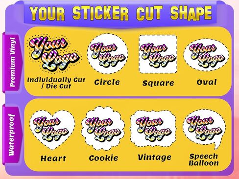 Window Clear Decal Design - Full Color ║ Your Logo or Design We Print Clear Permanent Sticker or Static Cling ║ Waterproof on Windows Storefront ║ Made in The USA ║ Customized Logo in Saudi Arabia