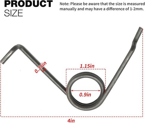 2 Pcs 82332690 Return Clutch Pedal Spring, Replacement for Volvo Truck FM7 FM9 FM10 FM12 FH12 FH16 FH565 NH12 NH565 Bus B7R B12B B12M, Replaces 8189666 1628381 in Saudi Arabia
