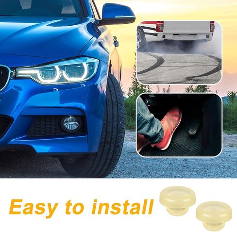 2PCS PADAL PEDAL PAD ، سدادة فرامل سدادة فرامل سدادة سدادة سدادة الفرامل سدادة متتالية مع العكس XTERRA STANZA 200SX 240SX 280ZX 300ZX 350Z 370Z 1984-2017 in Saudi Arabia