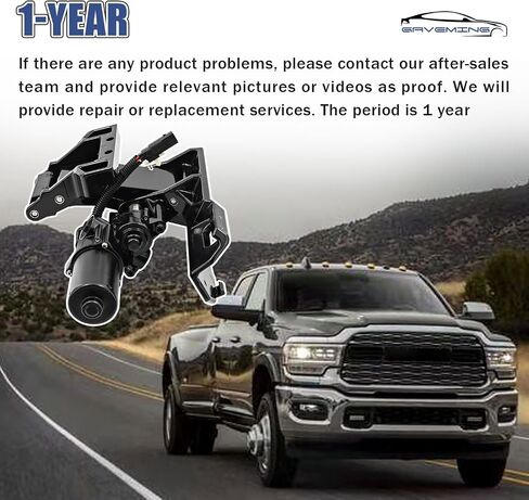 Power Running Board Motor Compatible with Dodge RAM 2500 3500 2019-2025 6.4L 6.7L Replacement Part Number 68461641AA,68461641AB Left Side in Kuwait
