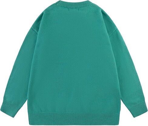 Aelfric Eden Cartoon Dinosaur Sevents Crewneck Printed Pullover Sweater Straips raids in Kuwait