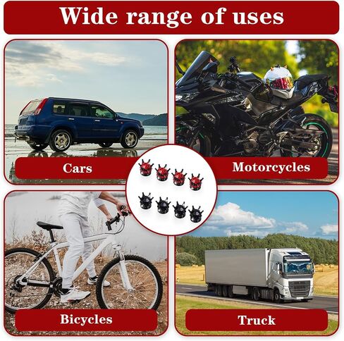 Crown Valve Caps 8 PCS Bling Tyre Valve Caps Diamond Rhinestone Car Wheel Coverns Coveral Chrome Crown Tyre Air Cap for Cars Truct in Saudi Arabia