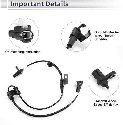 ABS Wheel Speed Sensor Front Left ABS Sensor Anti-lock Braking System Sensor No.598103S900 for HYUNDAI SONATA 2011-2012 in Saudi Arabia