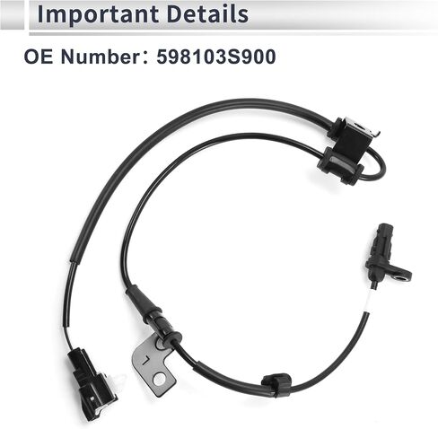 ABS Wheel Speed Sensor Front Left ABS Sensor Anti-lock Braking System Sensor No.598103S900 for HYUNDAI SONATA 2011-2012 in Saudi Arabia