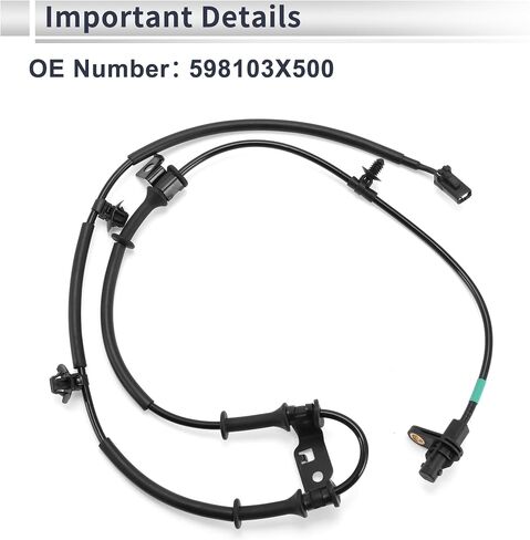 مستشعر سرعة عجلات ABS مستشعر ABS ABS مستشعر المكابح المضاد للانغلاق رقم 598103x500 لـ Hyundai Elantra 2010-2011 in Saudi Arabia