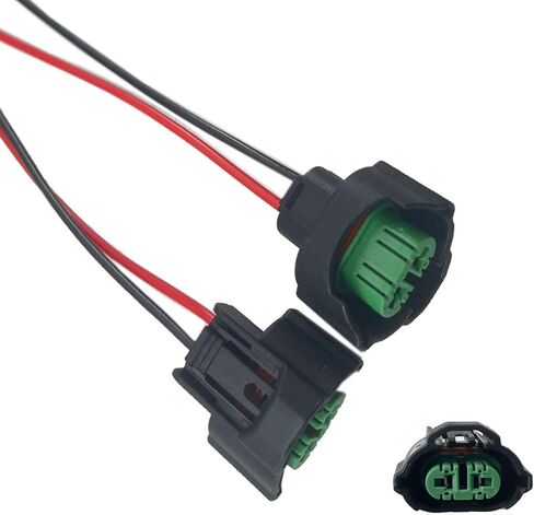 Fainwan 2pcs الأسلاك الأسلاك الأنثى C H11 تسخير رأس الضوء منخفض الحزمة بديل بديل التوافق مع ILX MDX XC60 XC70 XC90 in Saudi Arabia