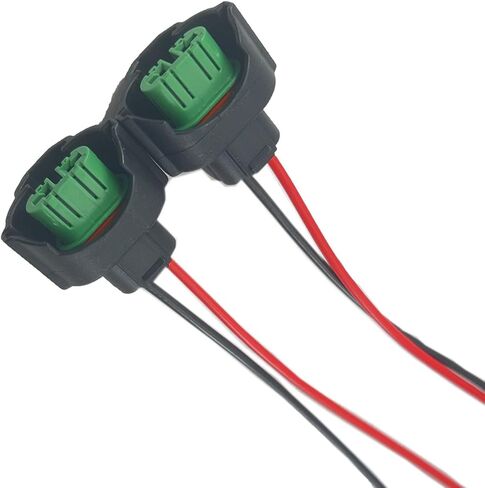 Fainwan 2pcs الأسلاك الأسلاك الأنثى C H11 تسخير رأس الضوء منخفض الحزمة بديل بديل التوافق مع ILX MDX XC60 XC70 XC90 in Saudi Arabia