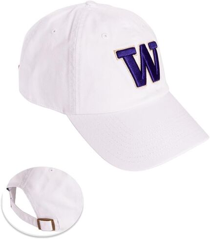 صبار الصحراء، جامعة واشنطن، قبعة بيسبول U of W UW Huskies، قبعات هاسكي ذات حواف مطرزة، قبعة قابلة للتعديل، حزام قماش للبالغين (نمط A1) أرجواني in Saudi Arabia